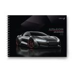 Альбом для рисования 100 г/м², A4 29.5х21 см, 5 шт на гребне 48 л, 01623 Скорость, Светоч А234