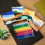 Набор цветных фломастеров Just Perfect– Dry Safe, 12 цв, Centropen 2510/12