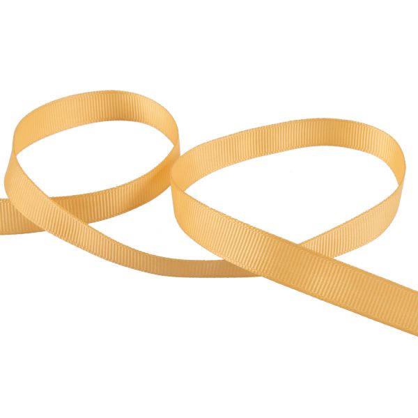 Лента репсовая нарезка 12.0 мм / 10 шт по 5.4 метра, 018 бежевый, Gamma GR-12