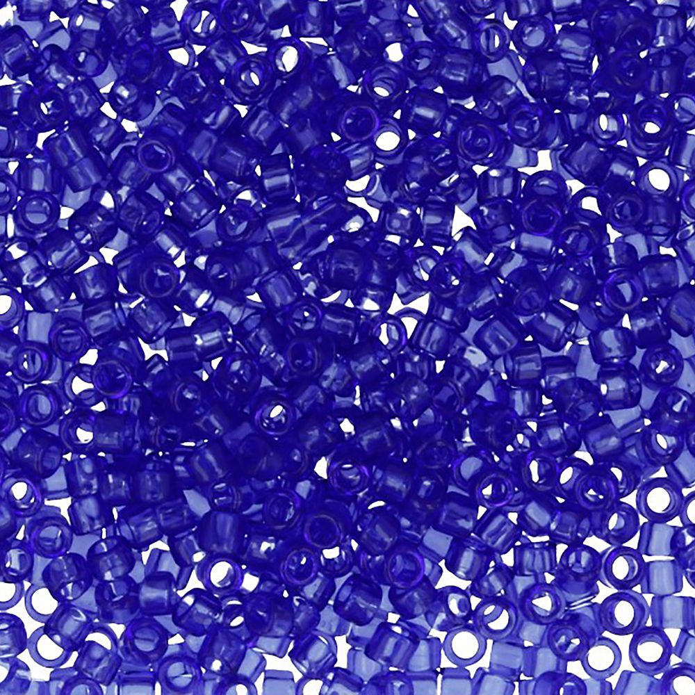 Бисер Toho 11/0 Treasure 1 (1.6 мм), 500 г, 0008 яр.синий