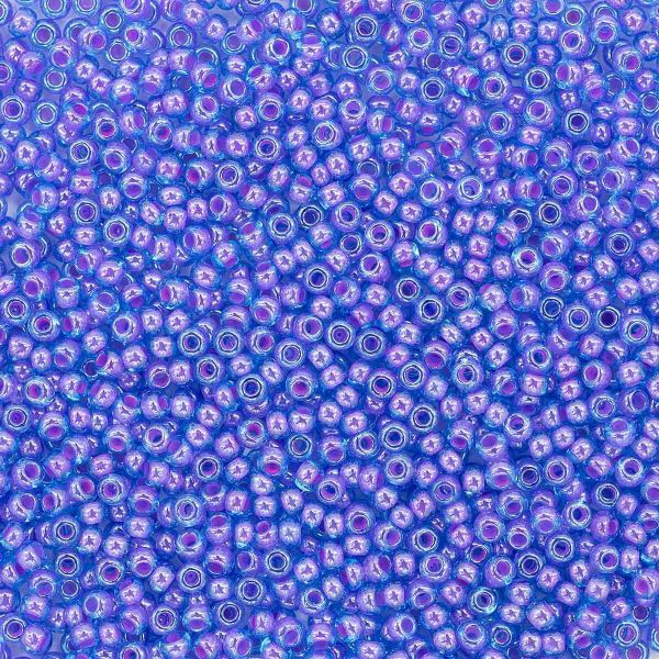 Бисер Preciosa прозрачный, цветной центр 10/0 (2.3 мм), 100 г (5х20 г), цв. 61016