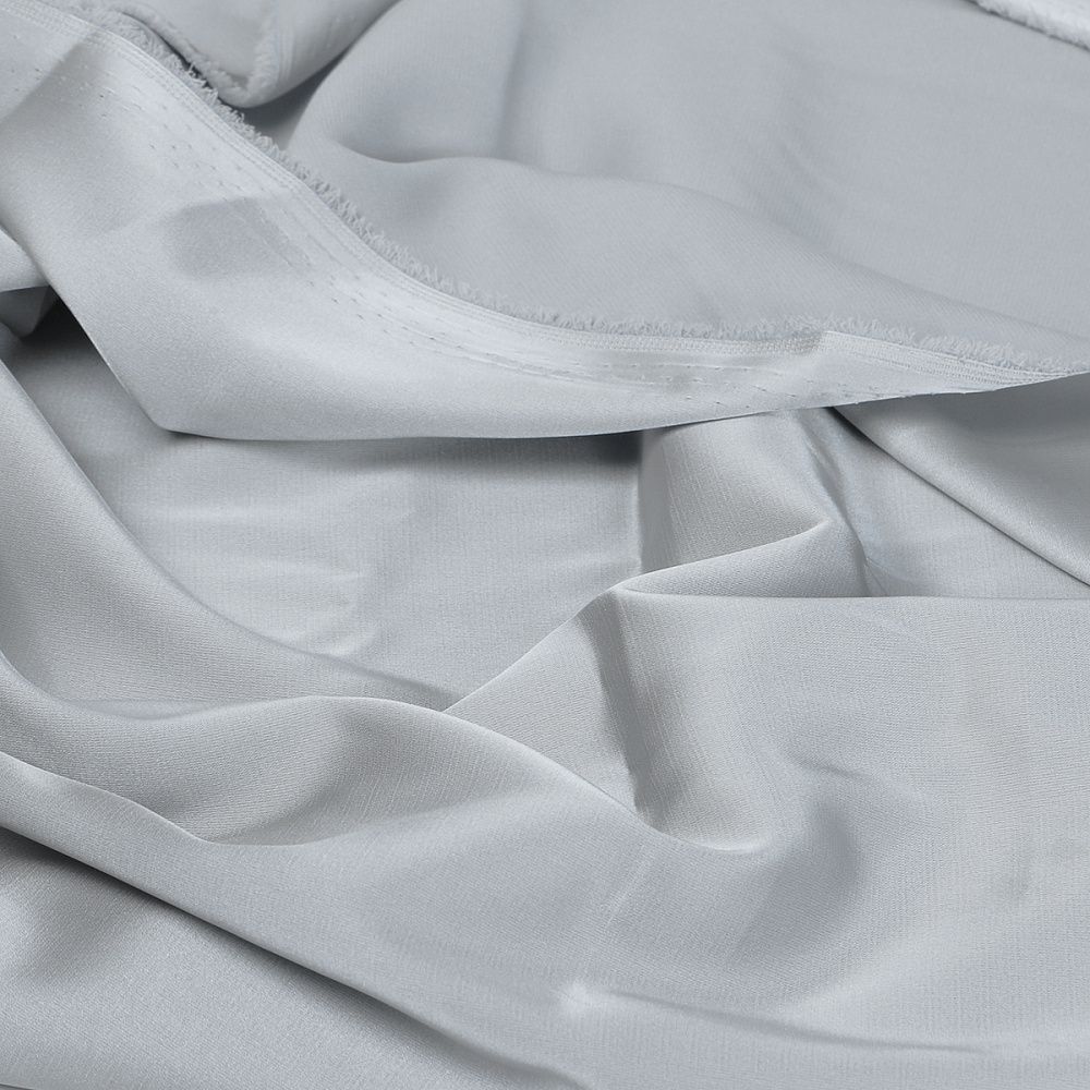 Шелк Армани 90 г/м², 150 см / 2 метра TBYArm-064 цв.64 серый-жемчужный