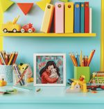 Набор для вышивания нитками Klart 8-559, Девушка с котом, 12х13 см