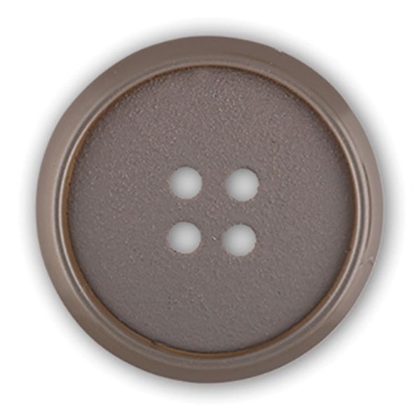 Пуговицы 4 прокола костюмные 21 мм, 24 шт, D323 серый, Gamma OXG 0029