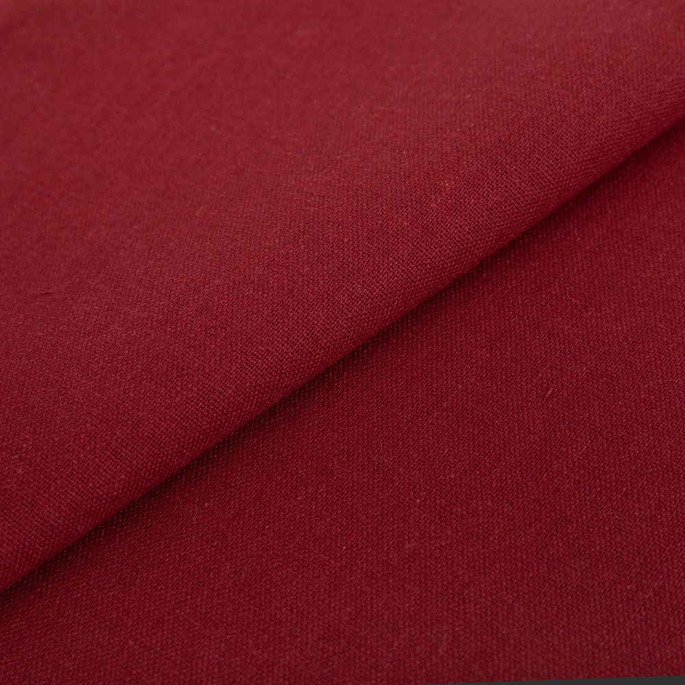 Льняная ткань 210±5 г/м², 150х140 см, №160 бордовый, Gamma 5147N