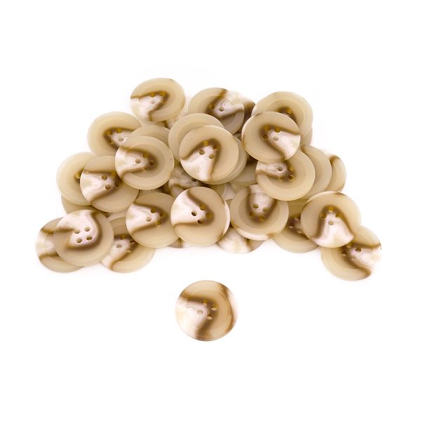 Пуговицы 4 прокола 36L=23 мм, col. C бежевый, 36 шт, CN2832