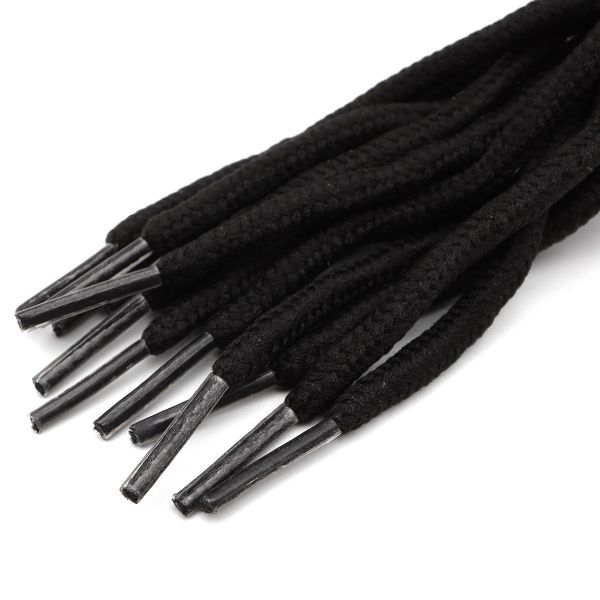 Шнурки для обуви, 6 пар, Astra&Craft цв.черный, MU1004-2