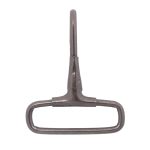 Карабин металл 32.0 мм (47х38 мм), бл.никель, 50 шт