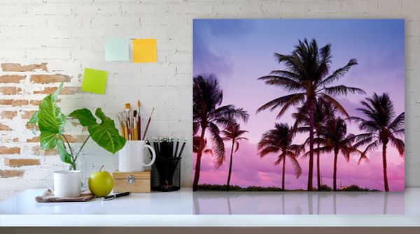 Картина по номерам Фрея PCF-15, Южный вечер, холст с подрамником, 50х40 см