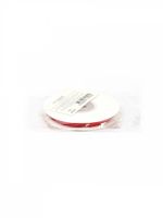 Лента атласная 1-сторонняя 6.0 мм / 22.5±1 метра, 3095 красный, Magic4Hobby