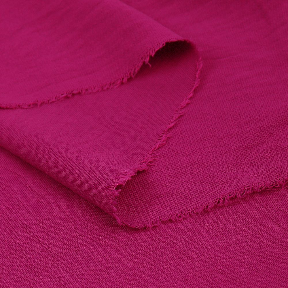 Лен Манго 160 г/м², 150 см / 25 метров, TBY.Mg.13, цв.фуксия