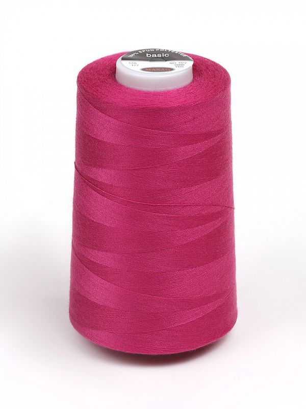 Нитки швейные Max 40/2, 4570 м (5000 ярд), 177 розовый / 1 бобина