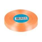 Лента атласная 1-сторонняя 12.0 мм / 33±2 метра, 024 бл.оранжевый, Gamma