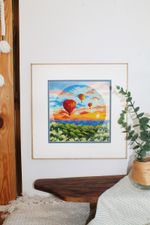 Алмазная (кристальная) мозаика Фрея, Воздушные шары, 20х20 см