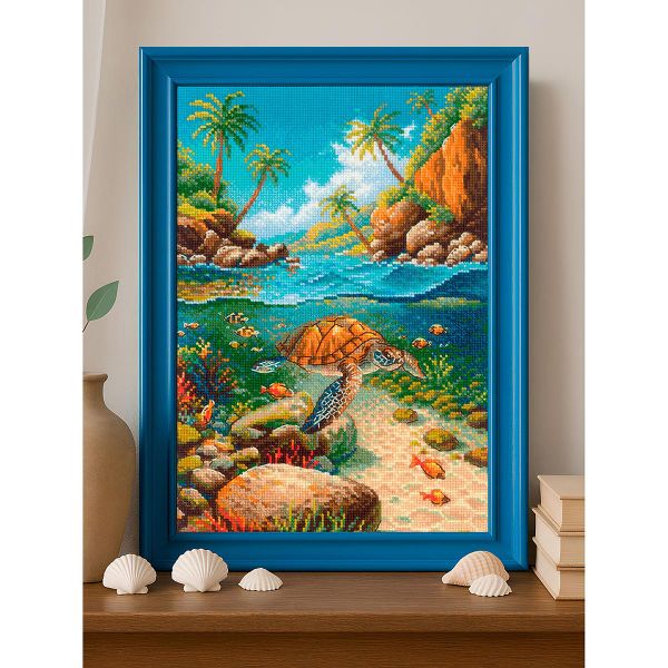 Набор для вышивания нитками Риолис, Погружение 21х30см