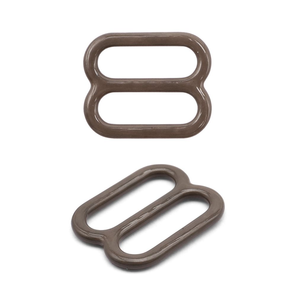 Рамки-регуляторы для бюстгальтера металл 10.0 мм, 20 шт, C072 шиншилла, ГВ1008