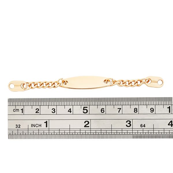 Вешалка-цепочка 100 мм, металл, золото, МТ_1861, 6 шт