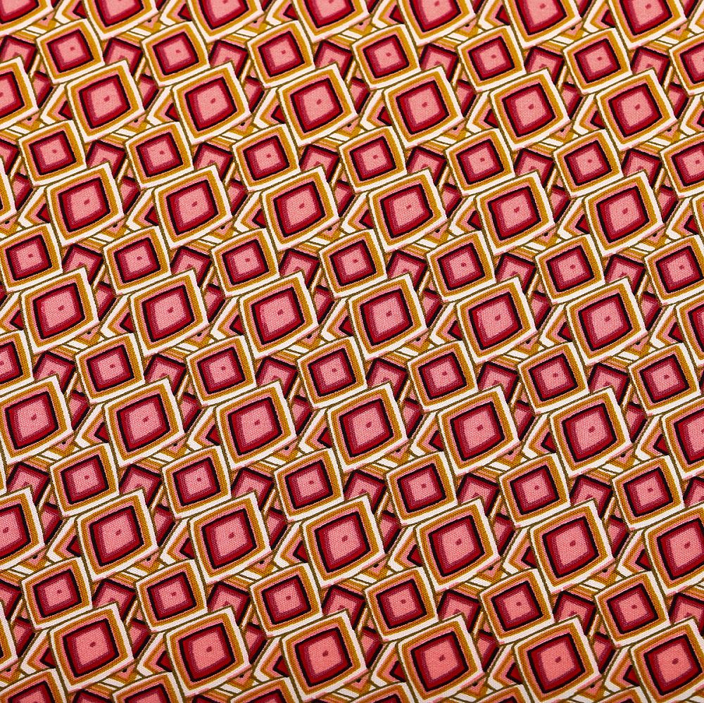 Штапель 90 г/м², шир.145 см / 2 метра, TBY.Vi.pr.E1348.3.2, цв.03 красный /TOS/