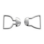 Застежки для купальника (бикини) металл 15.0 мм, серебристый, Prym