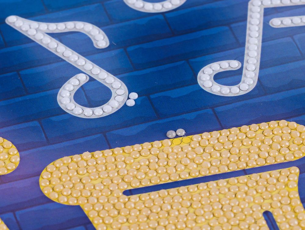 Алмазная (кристальная) мозаика Фрея ALBP-327, постер Живой звук, 30х30 см