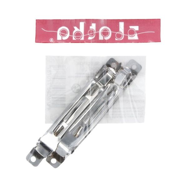 Заготовки для заколки 8 см, 2 шт, №02 никель, Zlatka DC-302/2