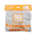 Шерсть для валяния Троицкая п/тонкая 1х100 г (до 29 мкр), 08 св.серый