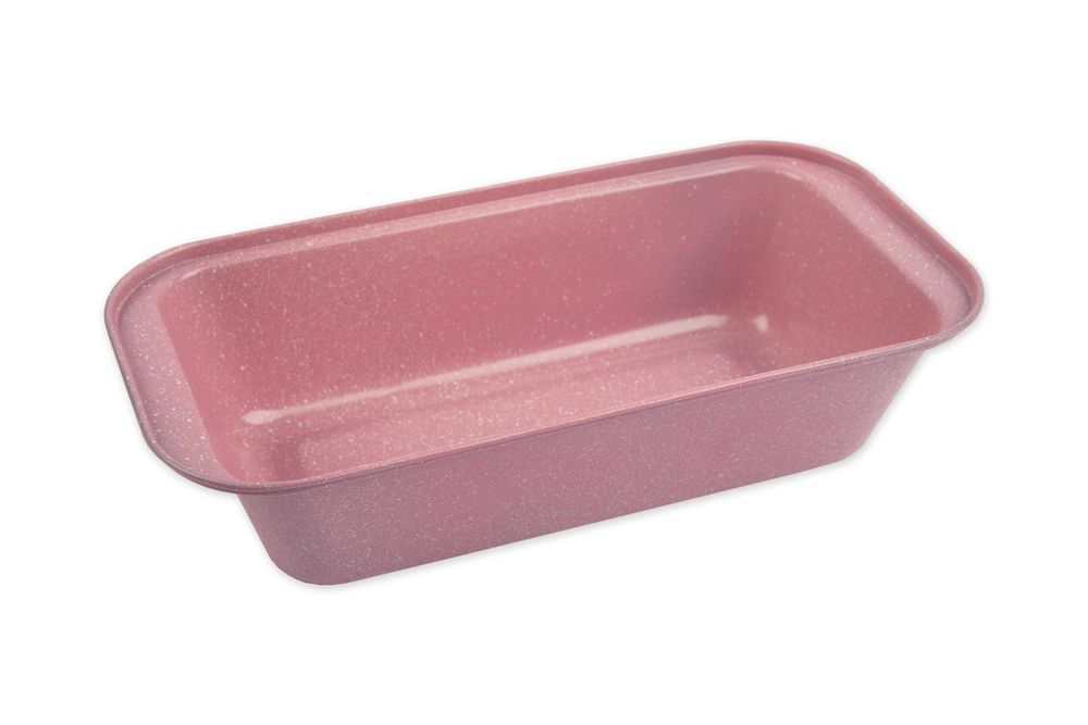Форма металлическая для кексов, пирогов, хлеба 25.5x13 см, розовый, S-Chief FPC-0041