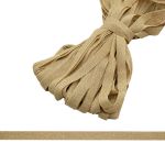 Тесьма трикотажная металлизированная 20 мм / 50 метров, золото