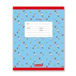 Тетрадь ученическая школьная A5+ 18 л. на скобе, белизна 100%, 20 шт, линия, 000371 Еноты, Светоч 18ТСКд5_1_3_2