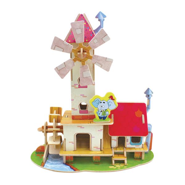 Пазл серия Лесные домики FHS-001, Дом мельника, Rezark FHS-001