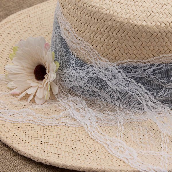 Кружево на сетке 68 мм, WL-84, белый, 13.71 м