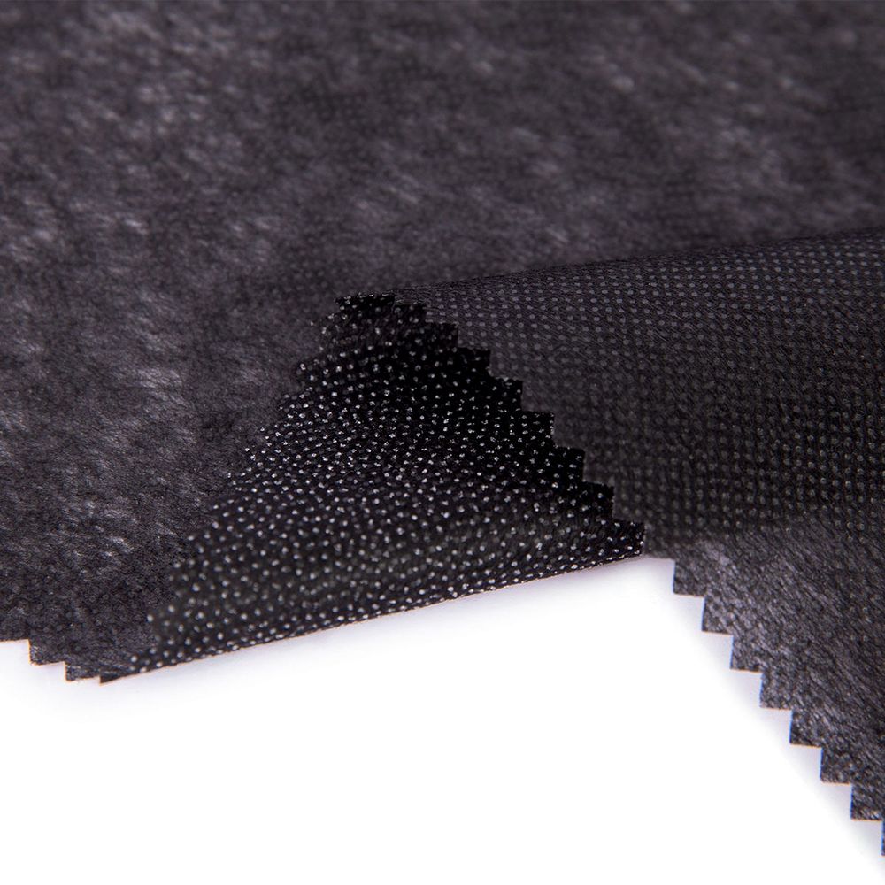 Флизелин клеевой точечный 37 г/м², 100 см / рул. 10 м, черный, GDD-830, Gamma GDD-830