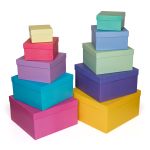 Набор подарочных коробок "10в1", 10х10х6 - 28х28х15 см, 03, Stilerra SBOX-S9-10