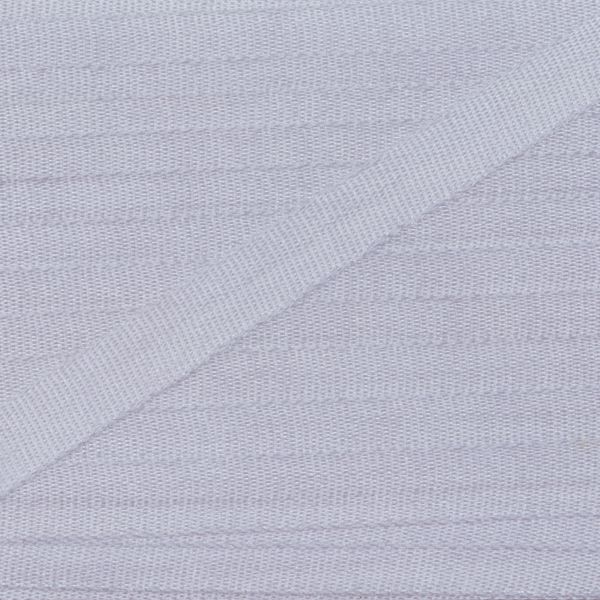 Лента (тесьма) шелковая 4.0 мм / 45.5±0.5 метров, №001 белый, Gamma SR-4