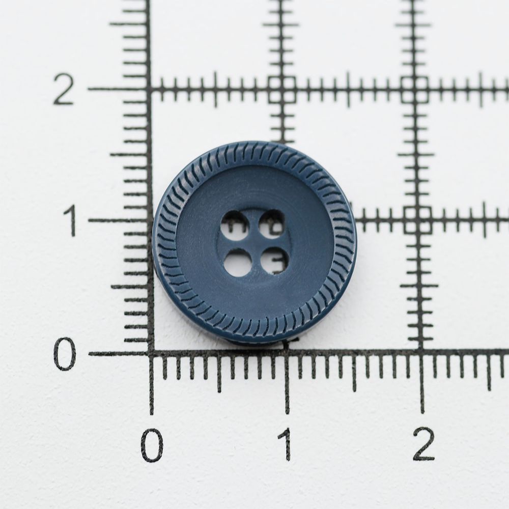 Пуговицы 4 прокола 24L (C579 серый), 0313-1097А, 144 шт