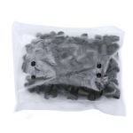 Наконечник для шнура пластик колокол ⌀6/9 мм, 14х11 мм, ПП, 471 хаки, 100 шт