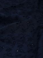 Ткань шитьё (прошва) 100 г/м², 150 см / 2 метра, TBY.Emb.8067.16, 16 т.синий