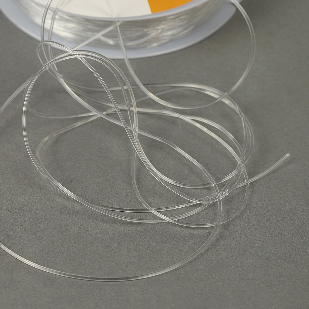 Леска для бисера ⌀0.8 мм / 90 метров, цв.прозрачный