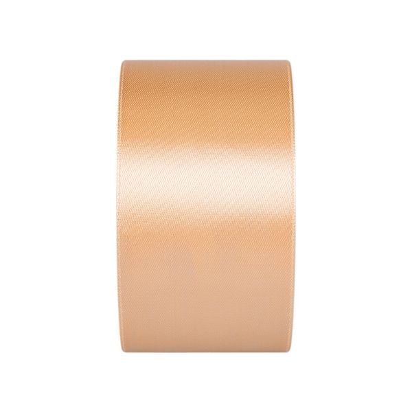 Лента атласная 1-сторонняя 50.0 мм / 33±2 метра, 006 св.персиковый, Gamma