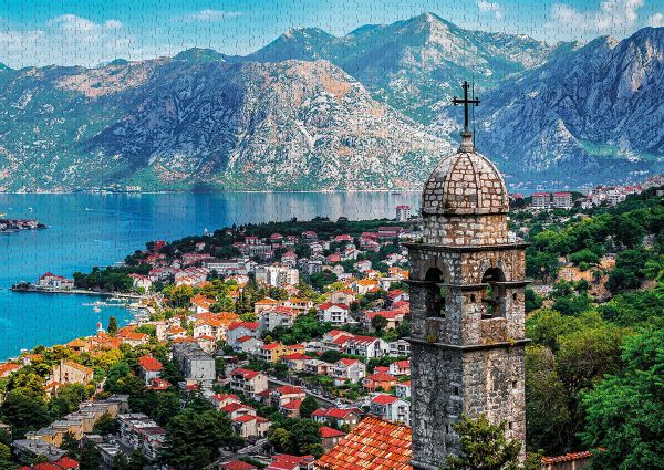 Пазл 2000 элементов, PZL-2000/35 Башня в старом городе, Фрея