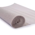 Бумага гофрированная (креповая) 180 г/м², 50 см / 2.5 м, 20/E7 сиренево-серый, Blumentag GOF-180