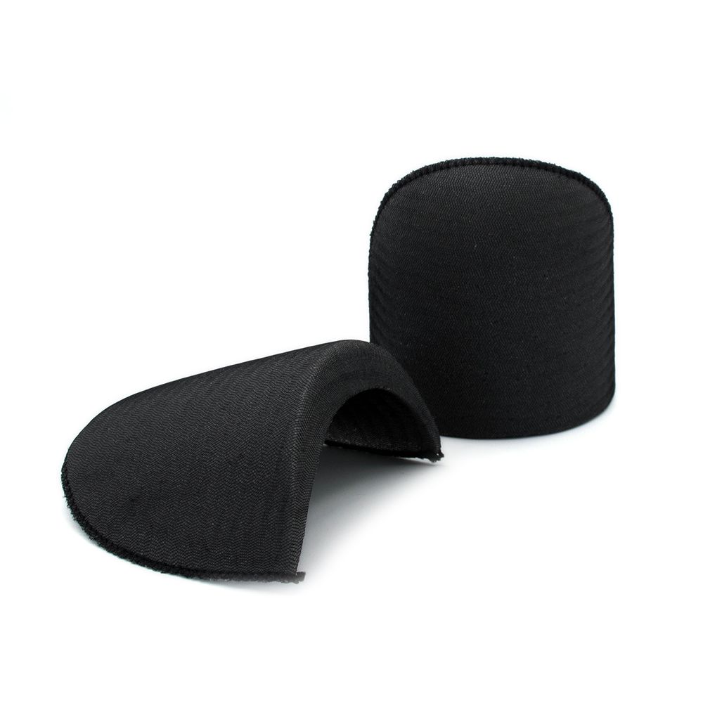 Плечевые накладки (подплечники) втачные 120х175х20 мм, черный, В-20, 50 пар