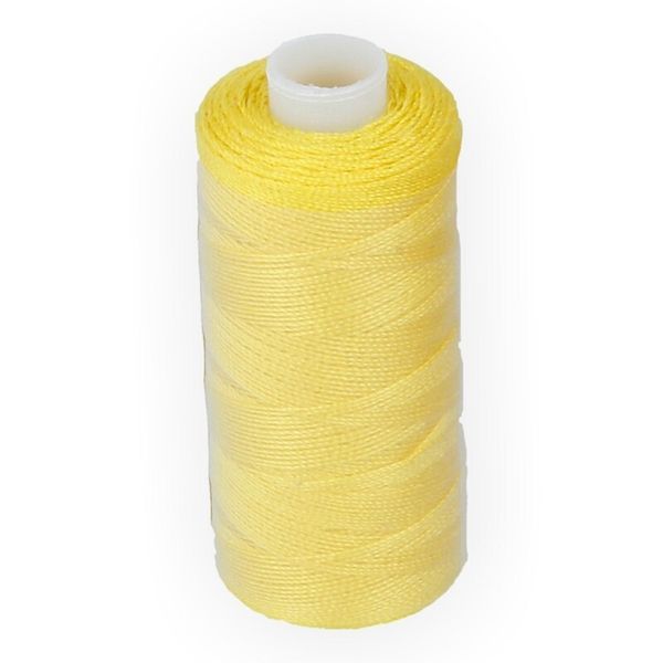 Нитки швейные джинсовые Gamma 20s/2, 183 м / 10 кат, 385 я.желтый