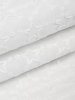 Ткань шитьё (прошва) 100 г/м², 150 см / 2 метра, TBY.Emb.8228.1.2, цв.01 белый