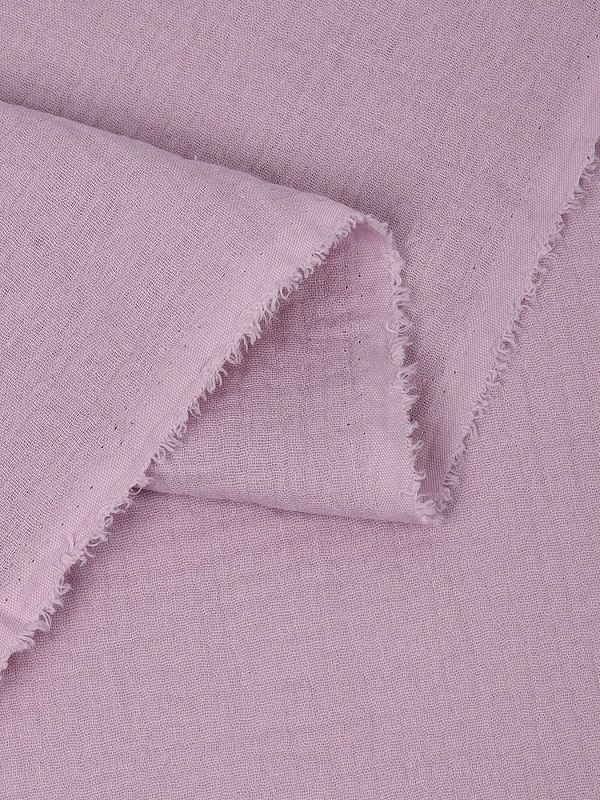 Муслин 125 г/м², 130 см / 2 метра, TBY.Mus.24723.33.2, цв.33 пудрово-розовый