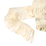 Бахрома отделочная 90.0 мм / 25 метров, 122 молочный