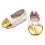 Туфельки 7,5х4х3,5см, пара (золото), DSS8270