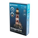 Пазл Серия Архитектура 72 элемента с LED подсветкой, Приморский маяк, Rezark, RAZ-013