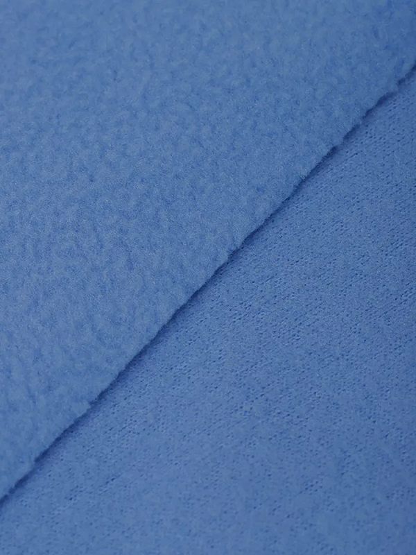 Флис 2-сторонний 190 г/м², 150 см / 10 метров, N-TBY-0059-331, цв.F331 тем.голубой