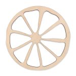 Заготовка из фанеры для эпоксидной смолы, 15.5х15.5х0.9 см, 0.6 см, Лимон (15х15см), ВД-1152 Mr.Carving